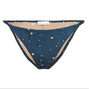 NWOT Fleur Du Mal swim bottom Size M
